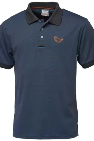 Offre Exclusive Polo Savage Gear Simply Savage 3-Stripes Polo S