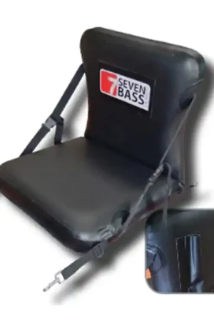 Certifié Siège Seven Bass Dropstich Line Gonflable Noir
