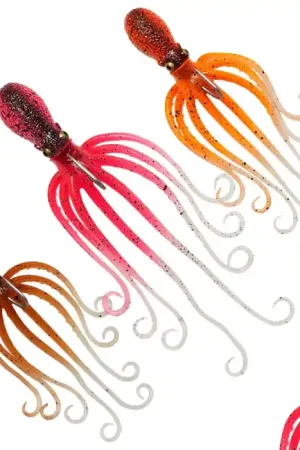 Leurre souple Savage gear Salt 3D Octopus - 120 gr brown glow Bon Marché