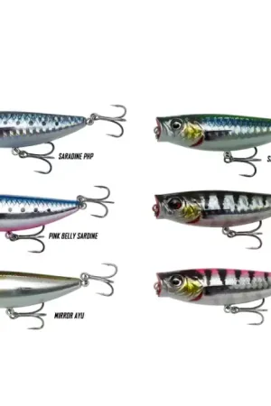 Leurre Savage Gear 3D Minnow pop walker - 6.6cm 8g F Sardine PHP Offre Du Jour