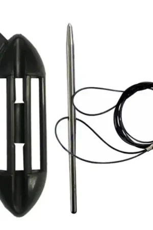Accroche poisson Labrax pour ceinture Black Promotion