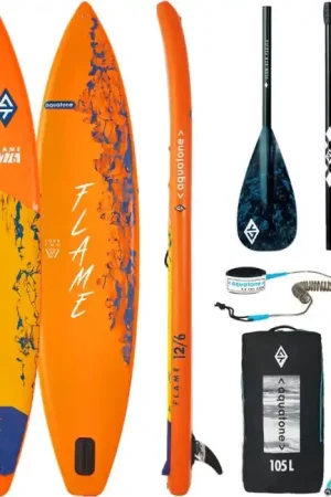 Prix Choc Sup Paddle Gonflable Aquatone Flame 12.6