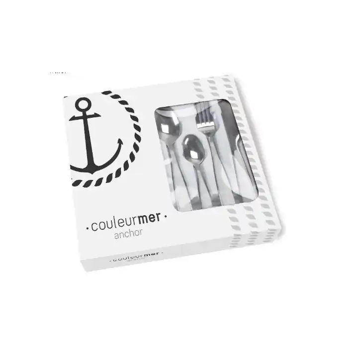 Acheter Direct Set couverts Plastimo - Collection Anchor - 24 pièces