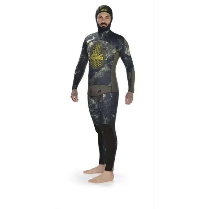 Veste de combinaison C4 Extreme Camo - 5 mm - Taille 3 Médium Expédié Aujourd'hui