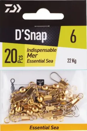 Soldes Emerillon à agrafe Daiwa Sea ES N°1