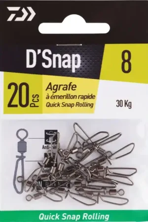 Prix Choc Emerillon à agrafe Daiwa Quick N°4