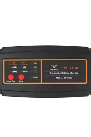 Chargeur de batterie Thorus - 12V - 2/5A Commande En Gros