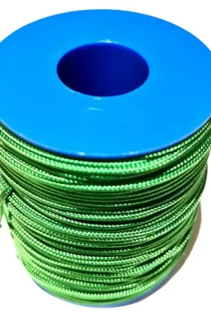 Bobine de dyneema gainé Denty Spearfishing Ø 1.5 mm - Verte 100 m Commander Vite