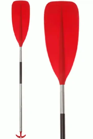 Satisfait Ou Remboursé Pagaie canoë Egalis River EVO Rouge - alu - 150 cm