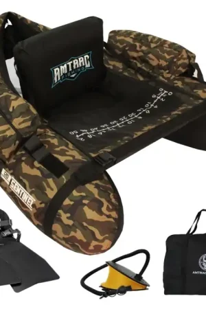 Nouvel Arrivage Pack Float Tube Amtrac Fishing Sentinel 120 - Commando camo