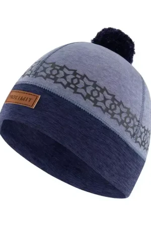 Bonnet néoprène PROLIMIT Beanie Pom Pom Alloy/Blue Paiement Sécurisé