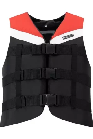 Solde Gilet de flottaison PROLIMIT Vest Nylon 3-Buckle Black/Red