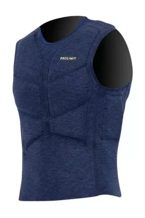 Gilet impact kitesurf/windsurf PROLIMIT Mercury Stretch Vest Half Padded Navy Bon Plan