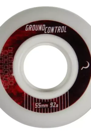 Roue roller GC Wheel 55mm 92A Blanc Soldes