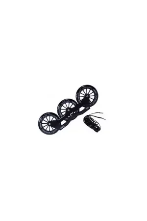 Platine roller GC TriFrame V3 125mm 85A Complete Setup Noir Authentique