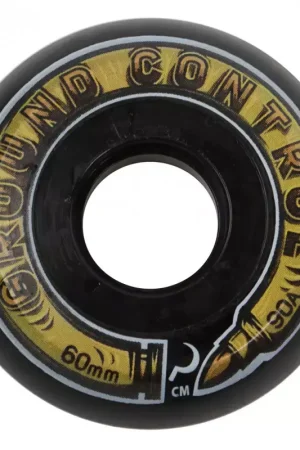 Roue roller GC Wheels CM Bullet 90A Noir 60mm Prix Réduit