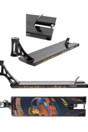 Expédition Rapide Deck trottinette AO SCOOTERS Timo Stuermlin V2 Noir