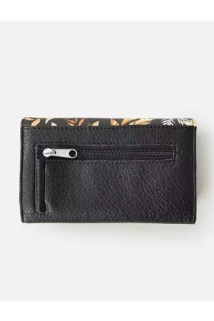Prix Cassé Portefeuille RIPCURL Mixed Floral Mid Wallet Black