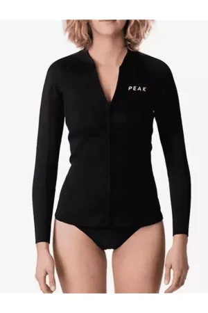 Nouveauté Combinaison shorty femme RIPCURL Ladies Energy L/Sl Jkt Black