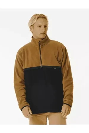 Sweat RIPCURL Journey Polar Fleece Crew Black Achat Immédiat