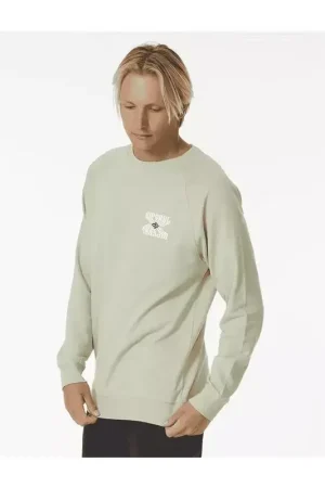 Bon Plan Sweat RIPCURL Swc Crew Sage M