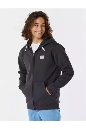 Livraison Express Sweat RIPCURL Horizion Zip Thru Hood Washed Black 2XL