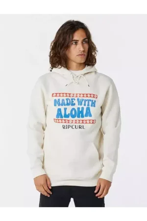 Expédition Rapide Sweat RIPCURL Down The Line Fp Hooded Bone