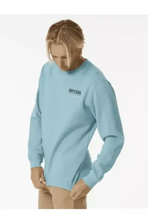 Prix Promo Sweat RIPCURL Surf Revival Crew Dusty Blue M