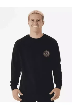 Acheter Direct Sweat RIPCURL Stapler Crew Black