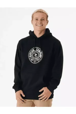 Sweat RIPCURL Stapler Hood Black Quantité Limitée