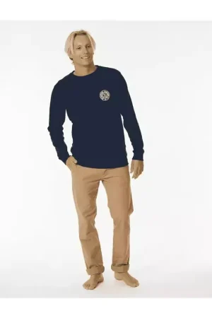 Sweat RIPCURL Stapler Crew Navy M Marque