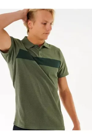 Acheter En Ligne Polo RIPCURL Vaporcool Varial 2.0 Polo Dark Olive S