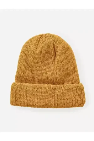 Bonnet RIPCURL Impact Reg Beanie Gold Bon Marché