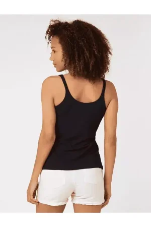 Prix Cassé Chemise femme RIPCURL Amantea Rib Top Black L