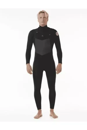 Combinaison intégrale RIPCURL Dawn Patrol C/Zip 43Gb St Black Bon Marché