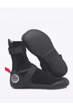 Chaussons néoprène RIPCURL Fbomb 5Mm Round Toe Black Prix Cassé