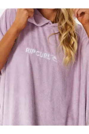 Prix Choc Poncho RIPCURL Classic Surf Hooded Towel Lilac