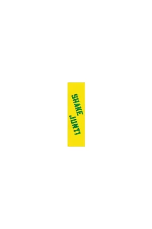 Grip skateboard SHAKE JUNT Plaque Yellow Vert 9x33 Dernier Modèle