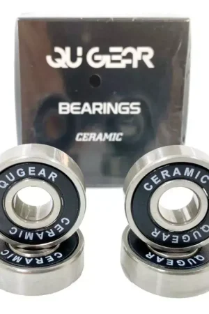 Roulements QUGEAR ABEC 9 RS Pack de 4 Vente Directe