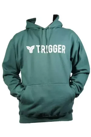 Marque Sweatshirt TRIGGER College capuche Cyan