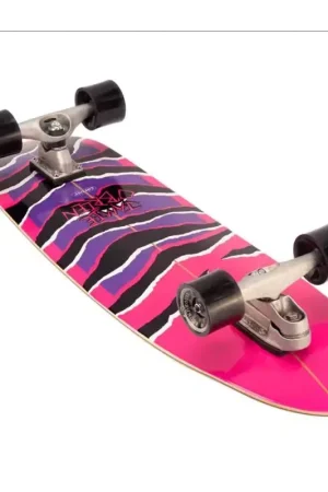 Pas Cher Surfskate CARVER J.O.B Pink Tiger C7 33.5