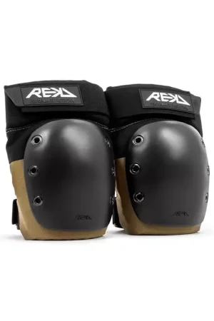 Genouillères REKD Ramp Knee Pads Black/Khaki Nouveauté