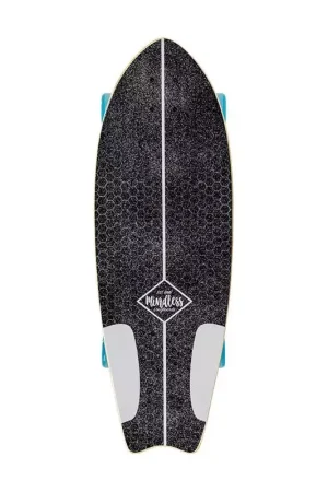 Surfskate MINDLESS Fish Tail White 29.5 x 9.75 Offre Limitée