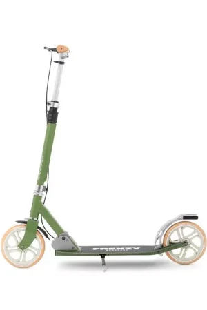 Trottinette de déplacement FRENZY 205mm Dual Brake V4 Green Affaire À Saisir