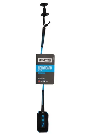 Dernière Chance FCS Bodyboard Wrist Leash Black/Blue