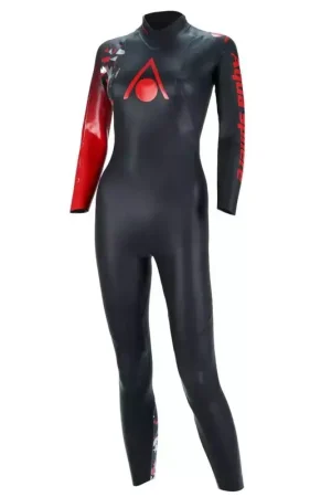 Acheter En Ligne Intégrale Triathlon femme Aquasphère Racer V3 black red