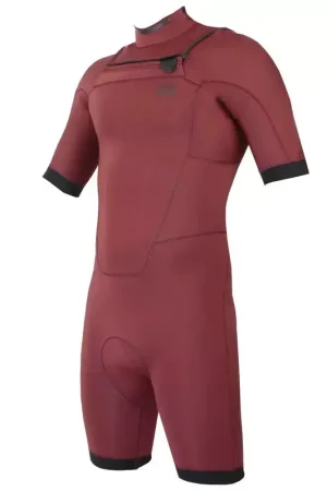 Shorty Sooruz Fighter 2/2mm Front Zip Red Top Vente