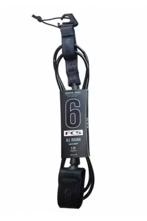 Commander Vite FCS 6' all Round Essential Leash Black