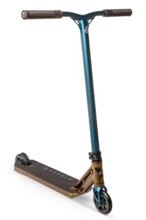 Prix Réduit Trottinette freestyle custom TRIAD Park Bronze/Blue 5.0"x20.5"