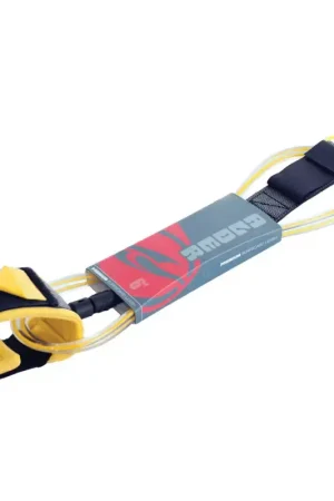 Leash Surf ALDER Cheville Yellow 9' Retour Gratuit